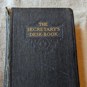 10% OFF  Vintage - The Secretary’s Desk Book by Thomas Kite Brown © 1937